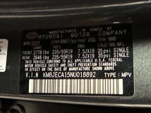 Used 2022 Hyundai Tucson Limited AWD/4WD image 27