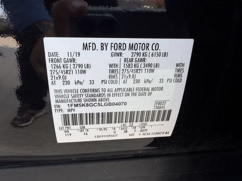Used 2020 Ford Explorer ST w/ ST Street Pack AWD/4WD image 30