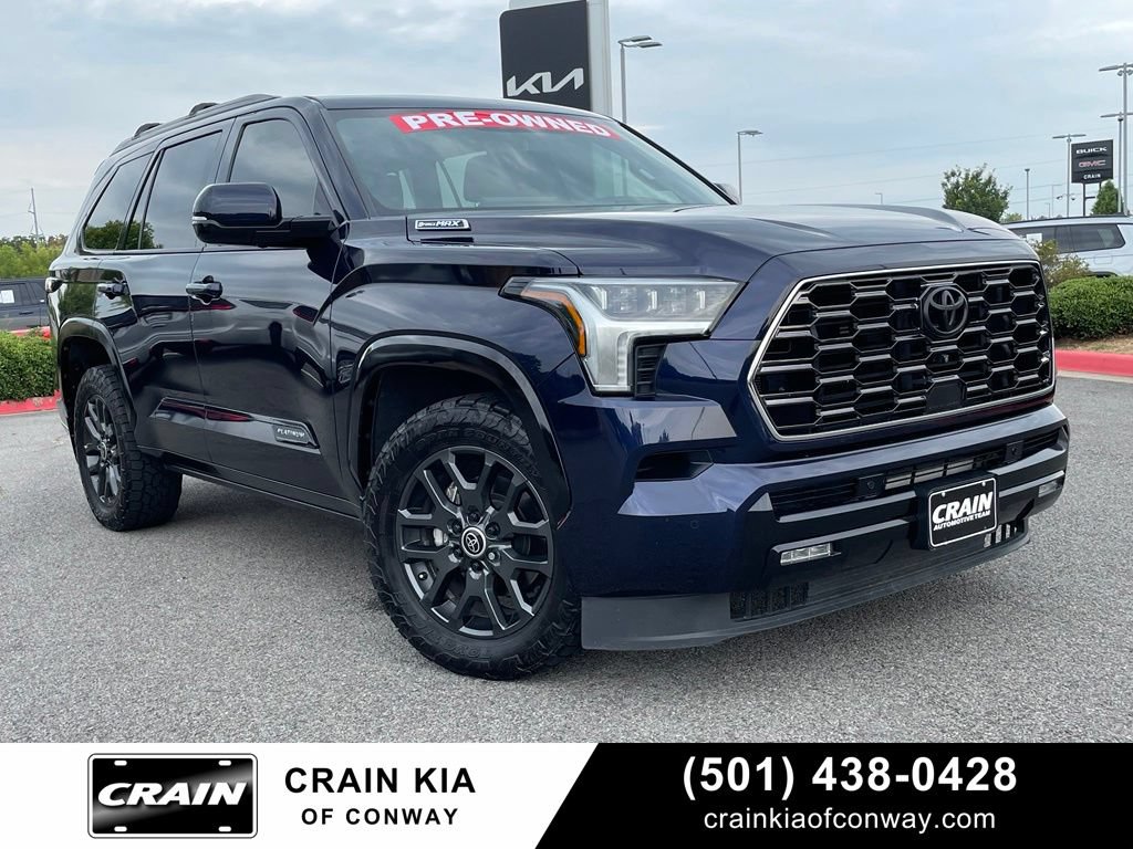 Used 2024 Toyota Sequoia Platinum AWD/4WD image 1