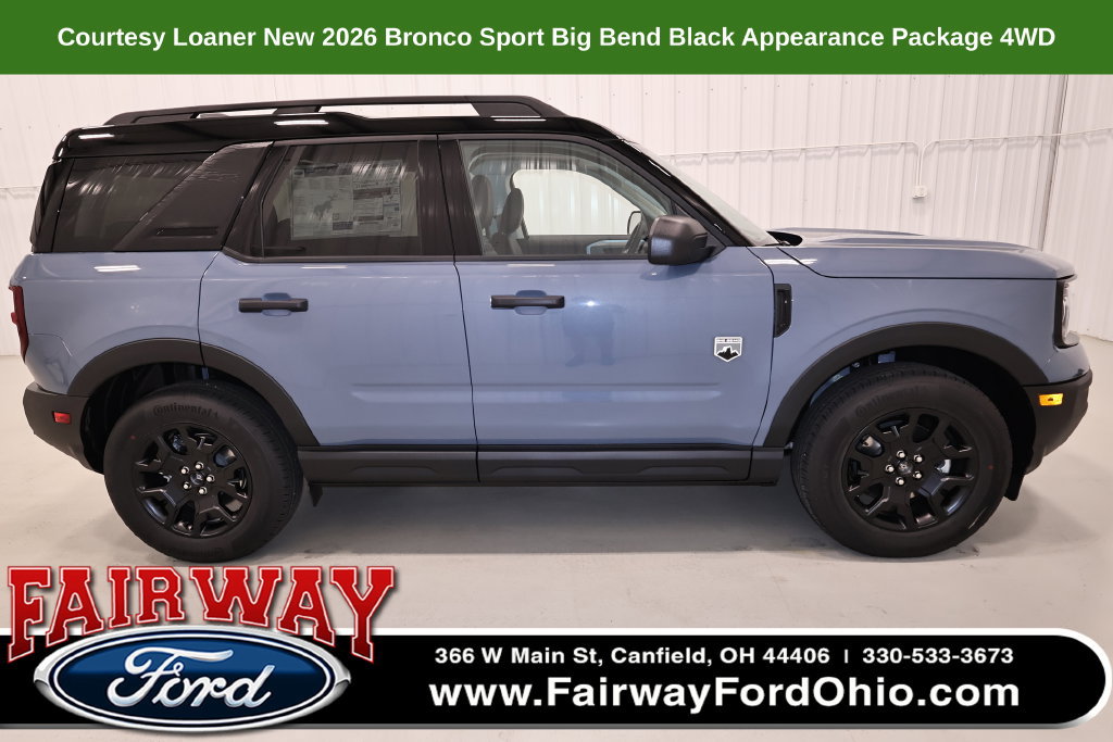 New 2026 Ford Bronco Sport Big Bend w/ Convenience Package AWD/4WD image 1
