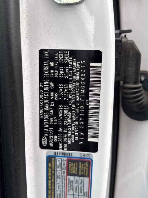 Used 2021 Kia Sorento EX w/ Panoramic Sunroof Package AWD/4WD image 22