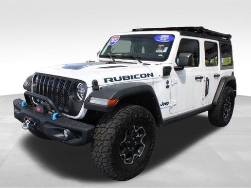 Used 2023 Jeep Wrangler Unlimited Rubicon 4xe w/ Steel Bumper Group AWD/4WD image 12