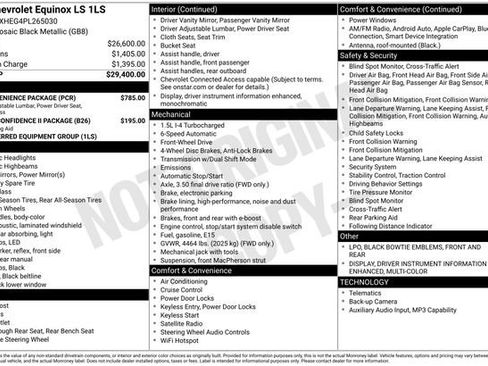 Used 2023 Chevrolet Equinox LS w/ LS Convenience Package FWD image 7