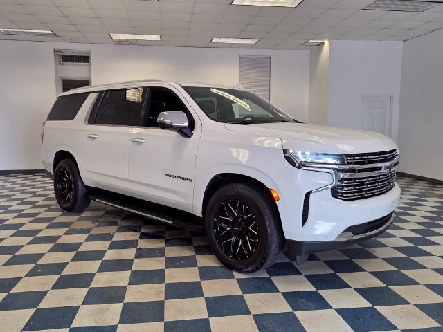 Used 2021 Chevrolet Suburban Premier w/ Premium Package RWD image 1