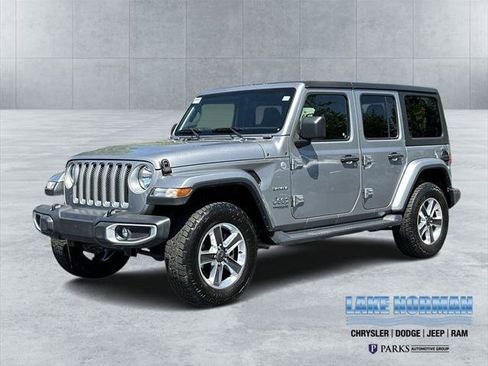 Certified 2020 Jeep Wrangler Unlimited Sahara AWD/4WD image 1