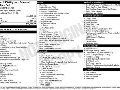 Used 2023 RAM 1500 Big Horn image 15