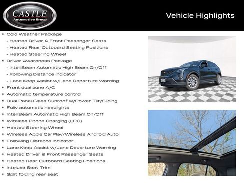 Used 2023 Cadillac XT4 Luxury w/ Cold Weather Package AWD/4WD image 4