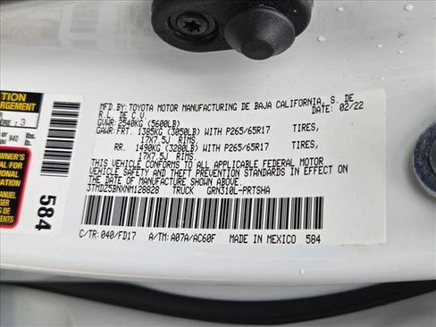 Certified 2022 Toyota Tacoma TRD Sport w/ Technology Package image 23