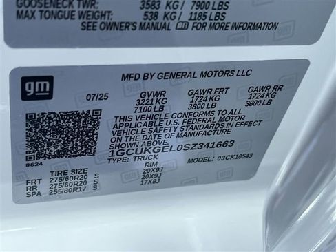 New 2025 Chevrolet Silverado 1500 LTZ image 34