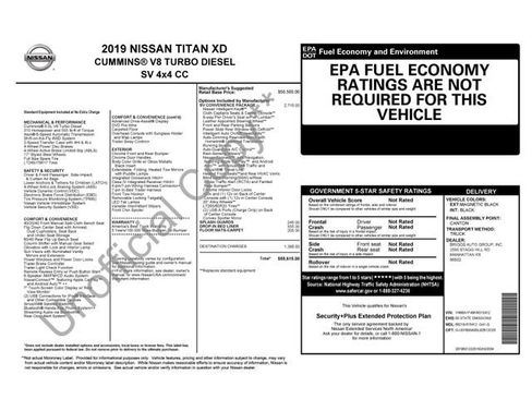 Used 2019 Nissan Titan SV w/ SV Convenience Package image 6