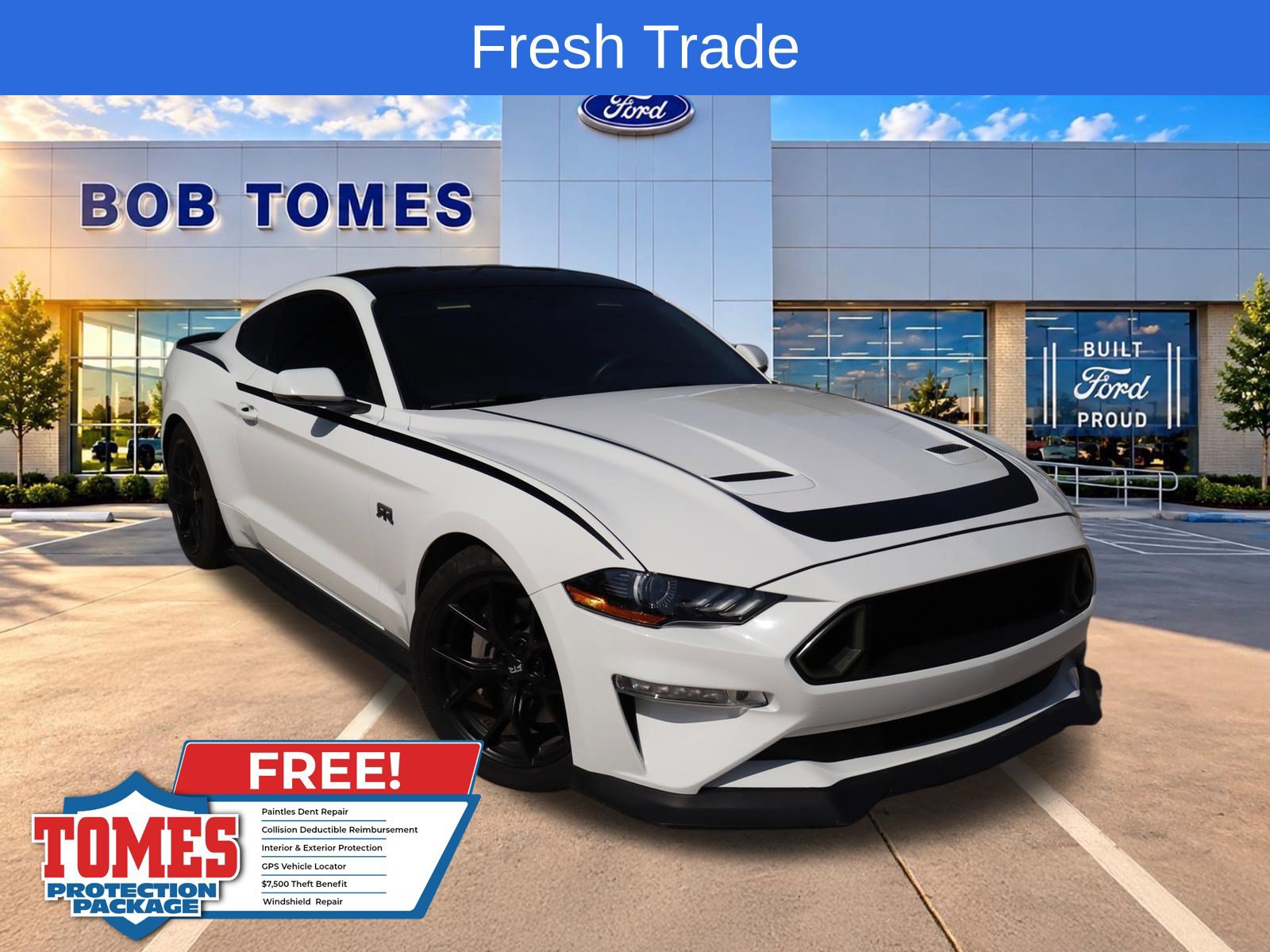 Certified 2020 Ford Mustang GT Premium w/ Black Accent Package RWD image 1