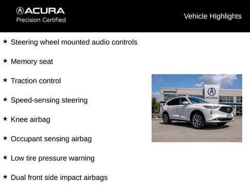 Certified 2024 Acura MDX w/ Technology Package AWD/4WD image 9