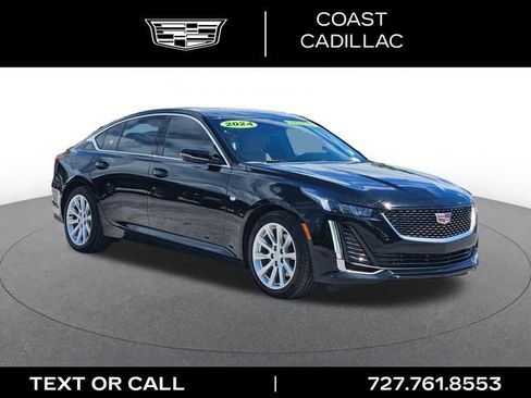 Used 2024 Cadillac CT5 Luxury w/ Sun And Sound Package RWD image 3