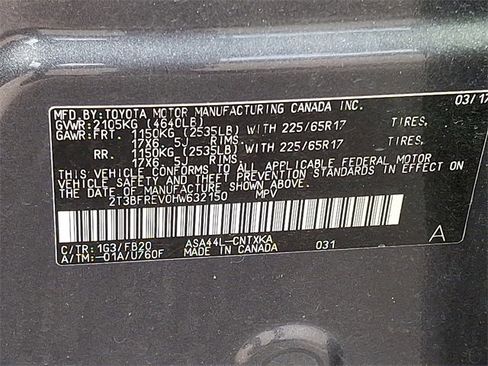 Used 2017 Toyota RAV4 LE image 20