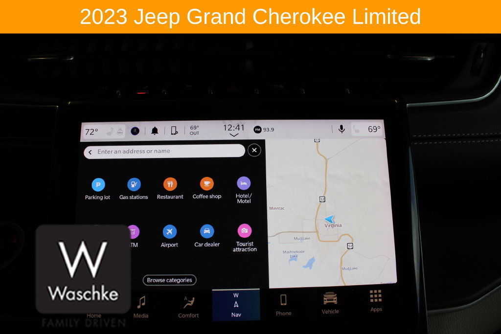Used 2023 Jeep Grand Cherokee Limited w/ Trailer Tow Prep Group (B) AWD/4WD image 54