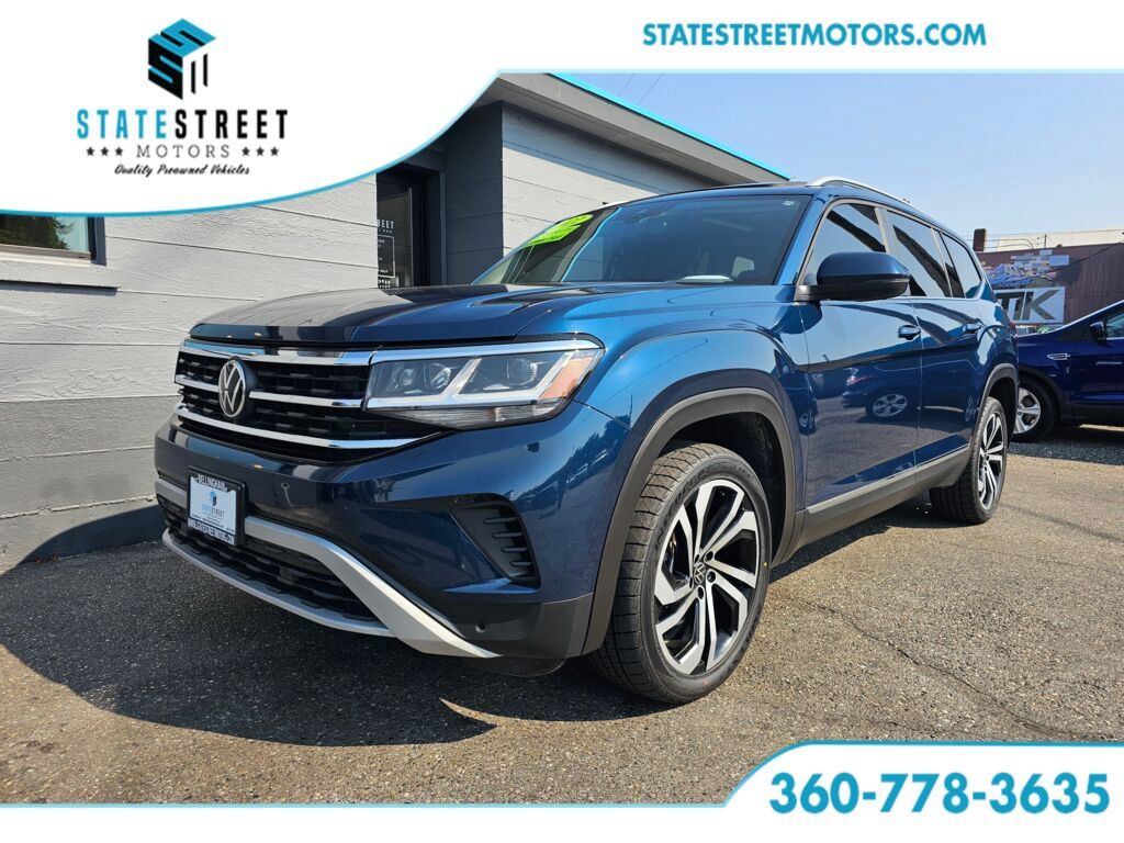 Used 2022 Volkswagen Atlas SEL AWD/4WD image 1
