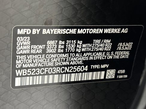 Certified 2024 BMW iX xDrive50 w/ Premium Package AWD/4WD image 20