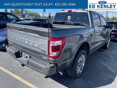 Used 2021 Ford F150 Platinum w/ FX4 Off-Road Package AWD/4WD image 4