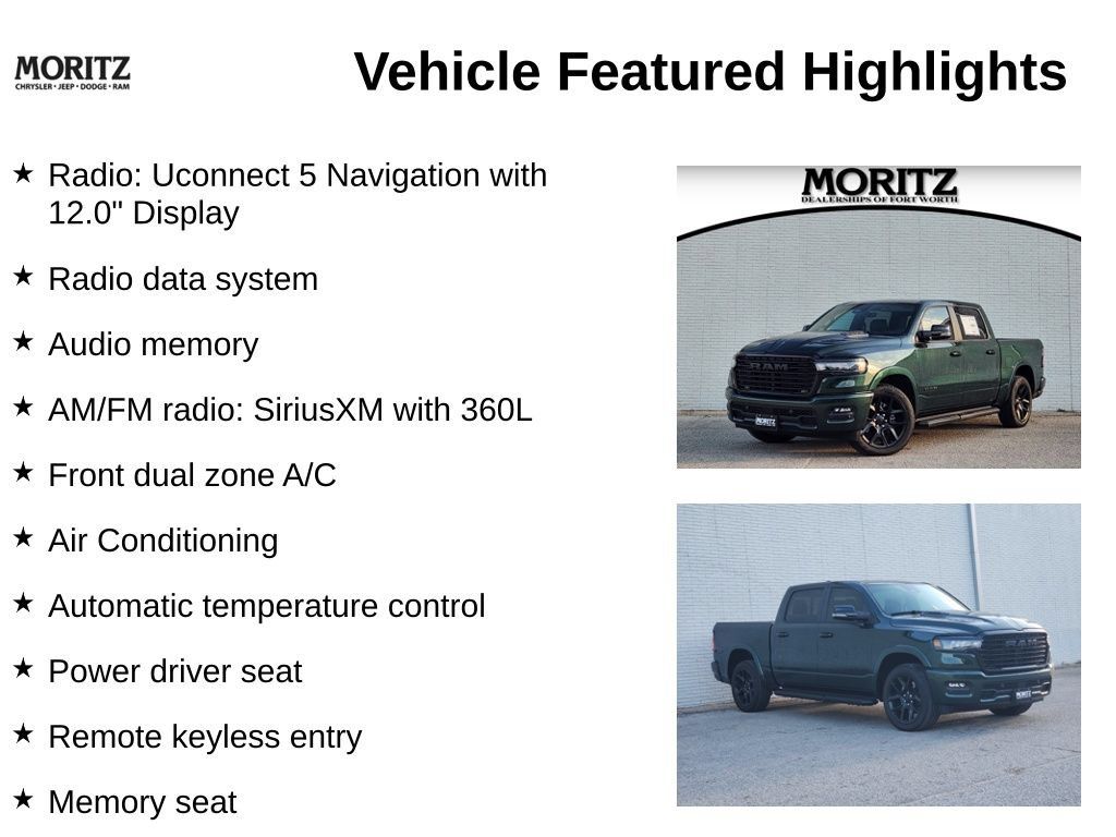 New 2026 RAM 1500 Laramie w/ Night Edition AWD/4WD image 8
