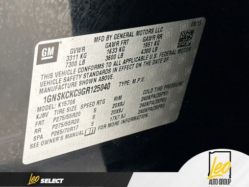 Used 2016 Chevrolet Tahoe LTZ image 36