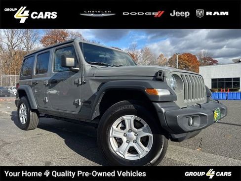 Used 2021 Jeep Wrangler Unlimited Sport image 1