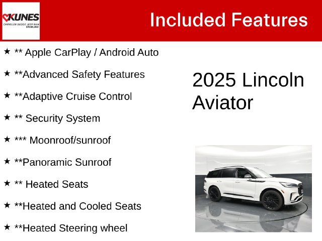 Used 2025 Lincoln Aviator Reserve w/ Equipment Group 201A AWD/4WD image 4