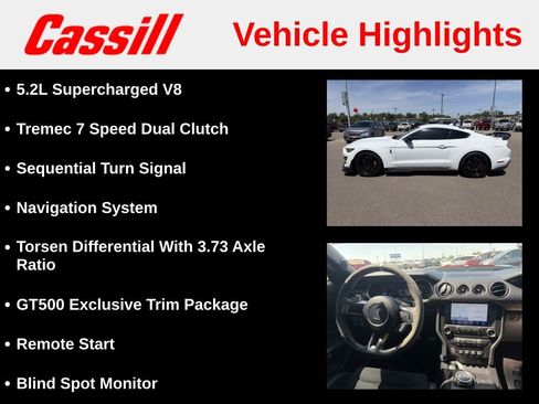 Used 2022 Ford Mustang Shelby GT500 w/ Technology Package RWD image 7