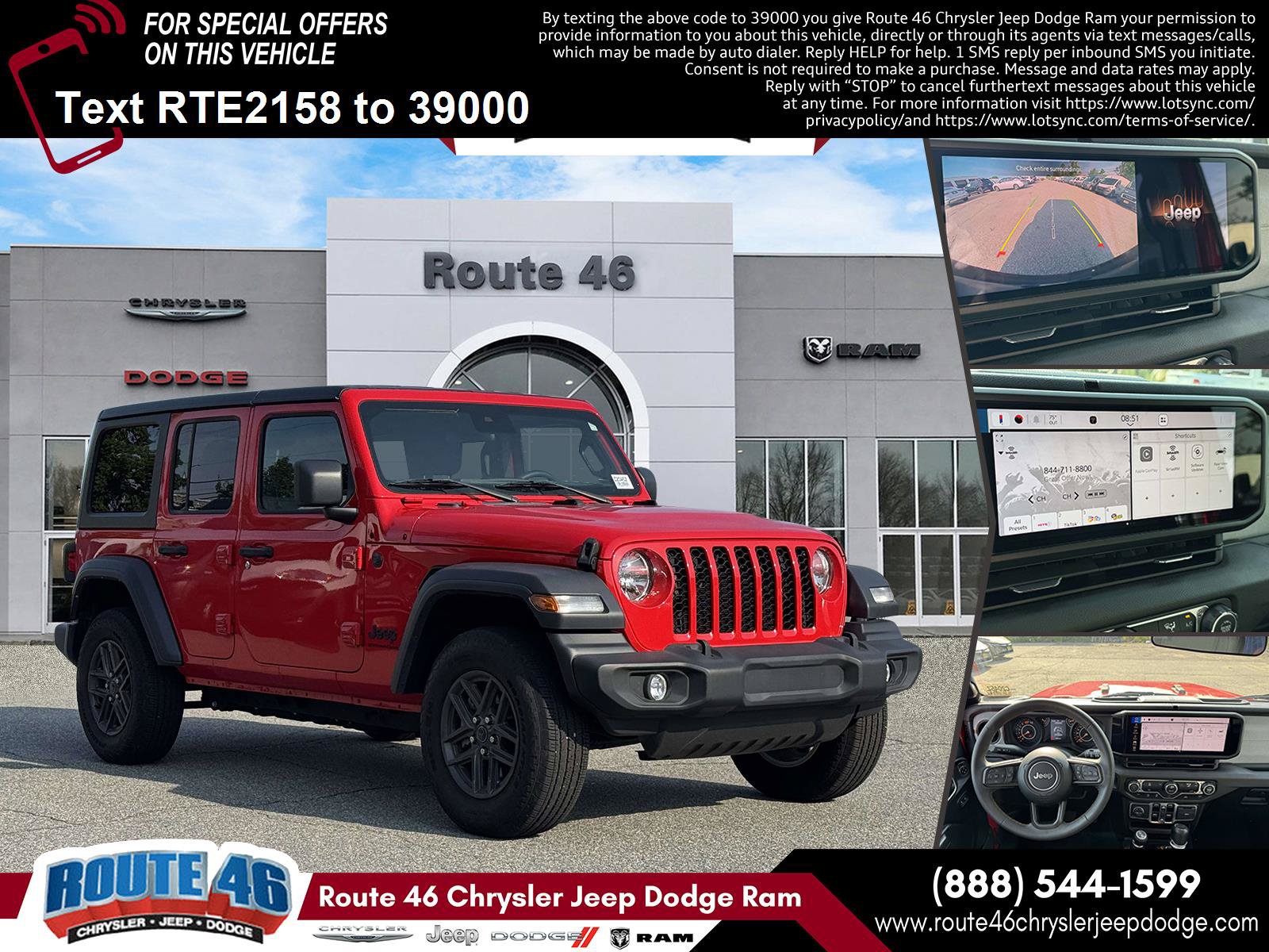 Used 2024 Jeep Wrangler Unlimited Sport AWD/4WD image 1