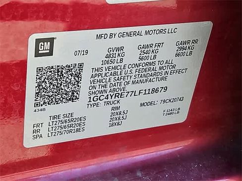 Certified 2020 Chevrolet Silverado 2500 High Country w/ Z71 Off-Road Package image 38