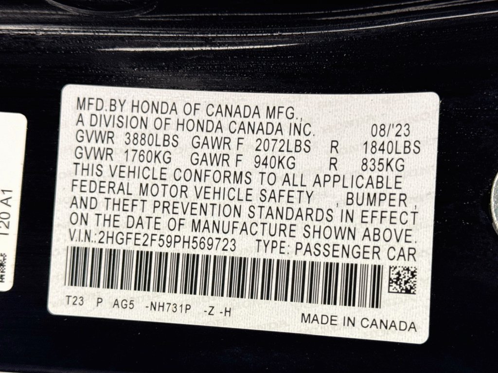 Used 2023 Honda Civic Sport image 28