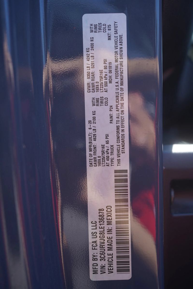 Used 2020 RAM ProMaster 3500 FWD image 25