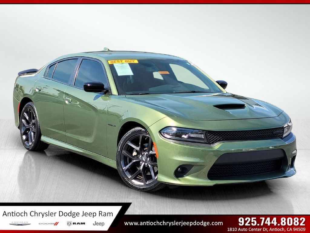 Certified 2021 Dodge Charger R/T w/ Blacktop Package RWD image 1