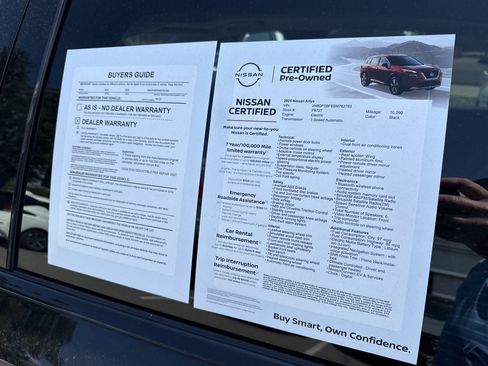 Certified 2025 Nissan Ariya AWD image 12