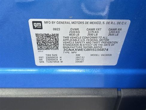Certified 2024 Chevrolet Equinox RS w/ RS Leather Package AWD/4WD image 32