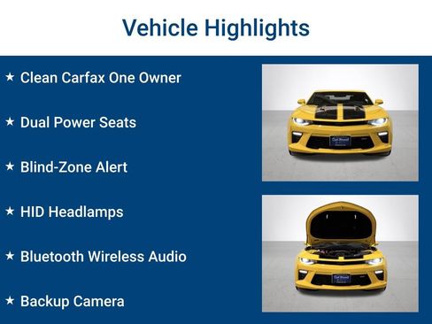 Used 2017 Chevrolet Camaro SS RWD image 3