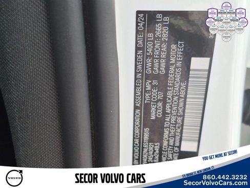 Used 2023 Volvo XC90 B6 Ultimate w/ Protection Package Premier AWD/4WD image 32