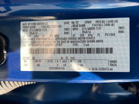 Certified 2022 Ford F150 XLT w/ Equipment Group 302A High RWD image 34