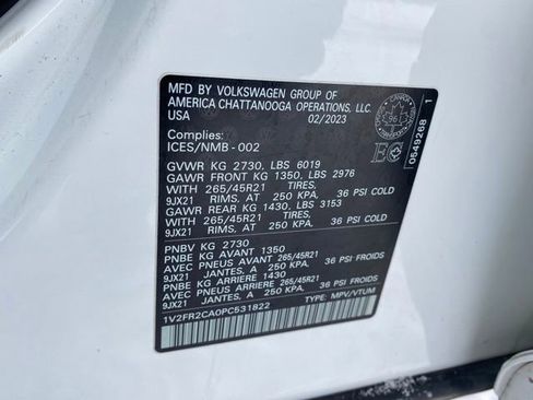 Used 2023 Volkswagen Atlas SEL Premium image 25