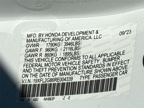 Certified 2024 Honda Civic Sport image 33