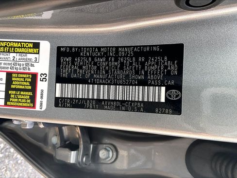 Used 2026 Toyota Camry XSE FWD image 37