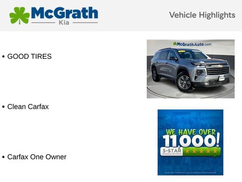 Used 2025 Chevrolet Traverse LT image 5