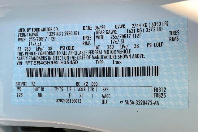 New 2024 Ford Ranger XLT RWD image 13