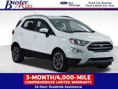 Used 2021 Ford EcoSport Titanium w/ Interior Protection Package
