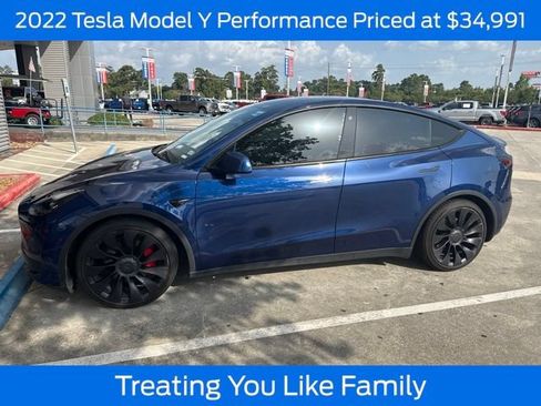 Used 2022 Tesla Model Y Performance AWD/4WD image 1