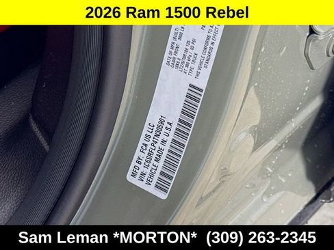 New 2026 RAM 1500 Rebel w/ Rebel Level 1 Equipment Group AWD/4WD image 30