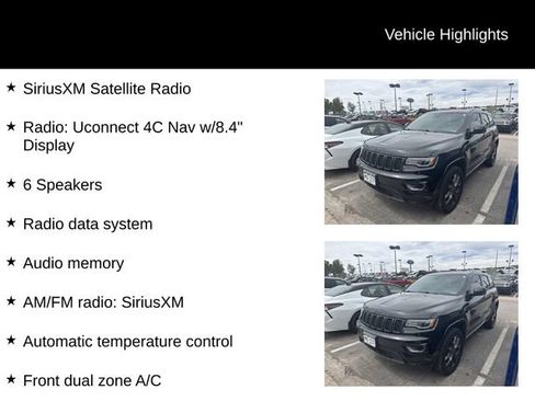 Used 2021 Jeep Grand Cherokee Limited w/ Quick Order Package 2GK 80th AWD/4WD image 14