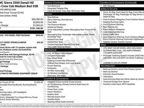 Used 2024 GMC Sierra 3500 Denali Ultimate AWD/4WD image 5