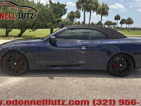Used 2023 BMW 430i Convertible w/ M Sport Package RWD image 3