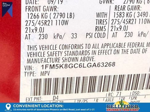 Used 2020 Ford Explorer ST w/ ST Street Pack image 35