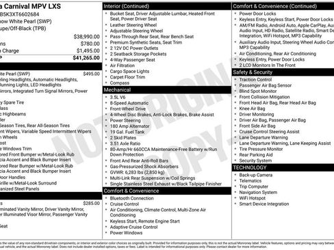 New 2026 Kia Carnival LXS image 6